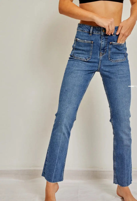 Jeans Flare Blue