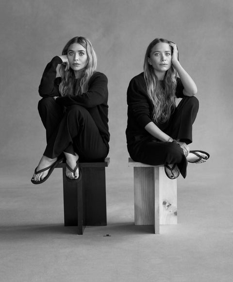 The Olsen twins: from enfant-prodige to fashion designer and trendsetters.