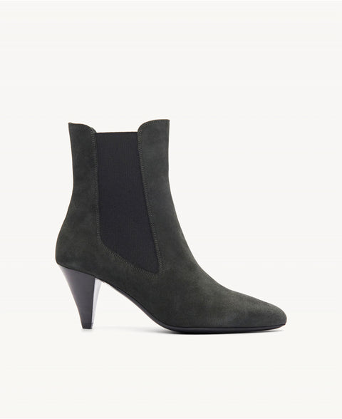 Antracite Suede Ankle Boot Sophie