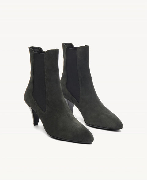 Antracite Suede Ankle Boot Sophie