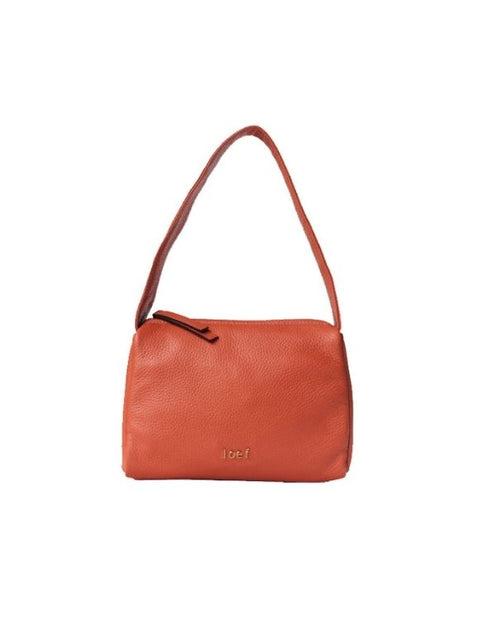 Orange Leather Bag