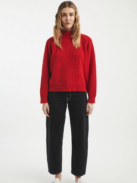 Red Billie Sweater