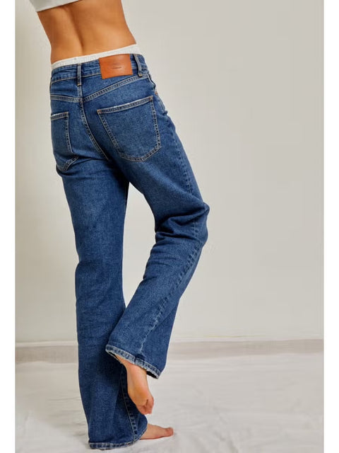Jeans Straight Blue