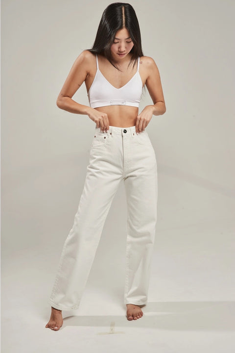 Jeans Straight White