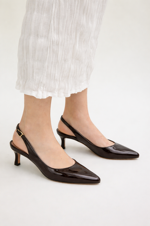 Décolleté lucida cacao