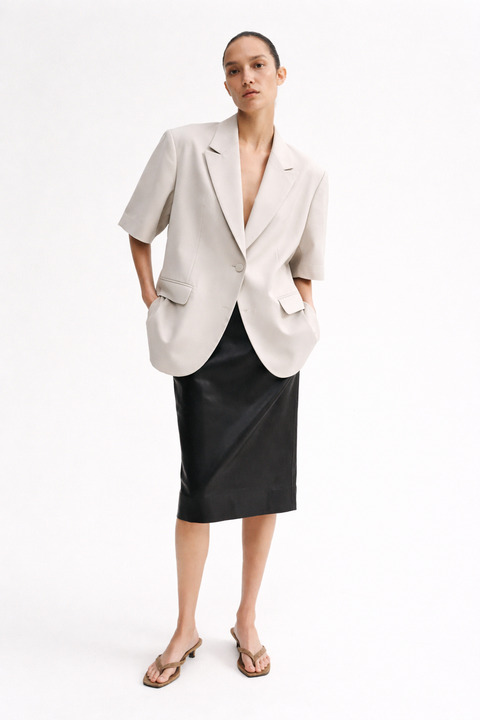 ELLE – Blazer a Manica Corta