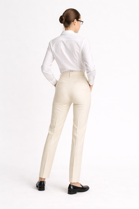 LUMIÈRE – Pantalone Sartoriale in Viscosa