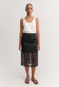 Gonna Culotte in Voile di Seta