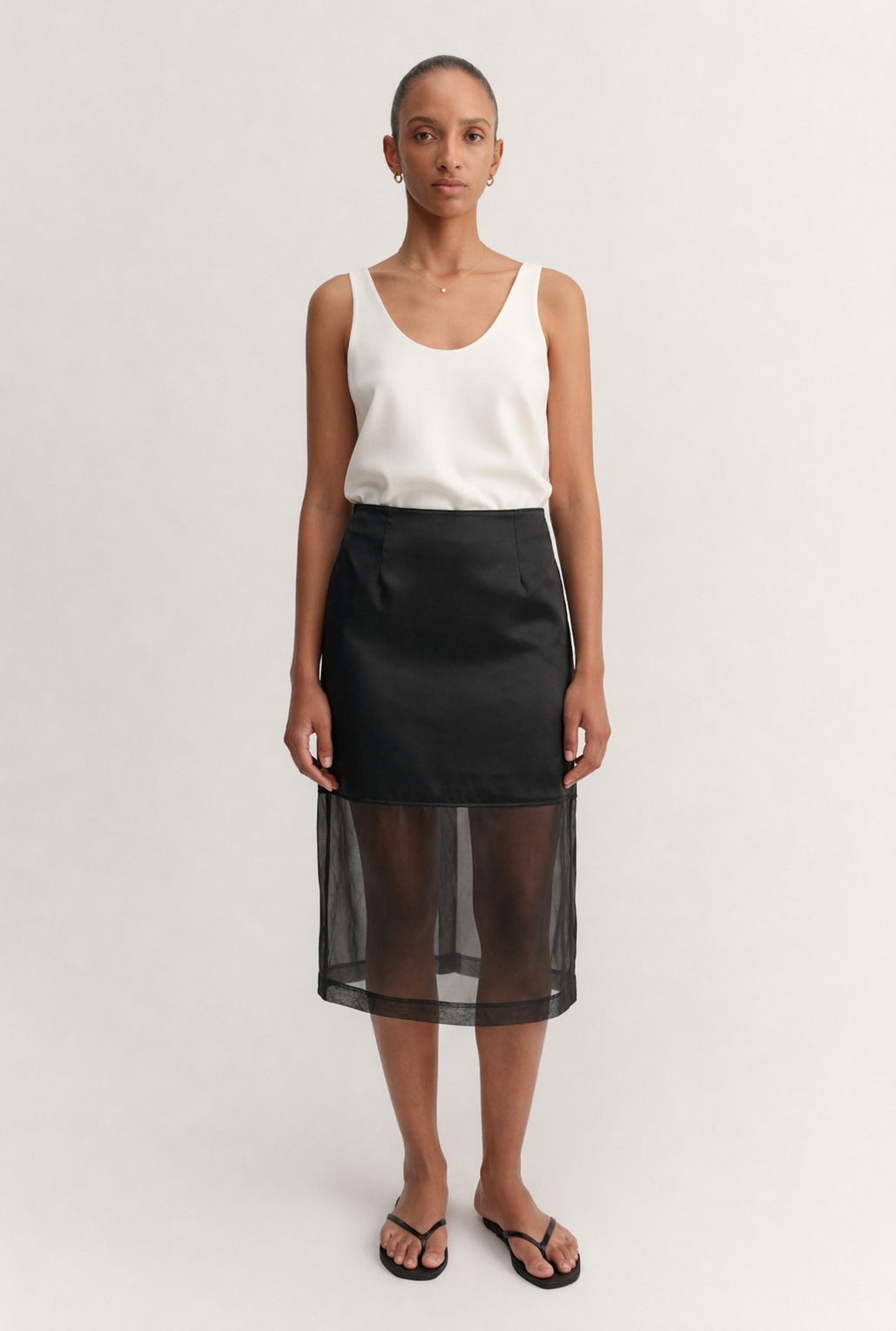 Gonna Culotte in Voile di Seta