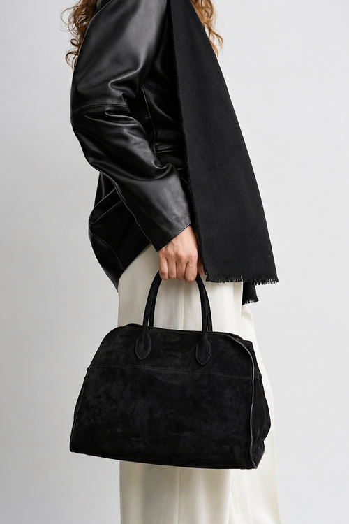SOFT SUEDE BAG – Borsa in Pelle Scamosciata