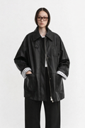 URBAN – Giacca Effetto Pelle Oversize
