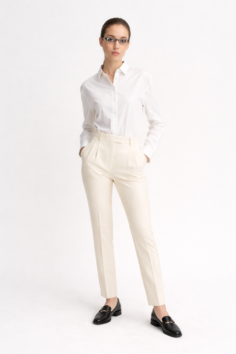 LUMIÈRE – Pantalone Sartoriale in Viscosa