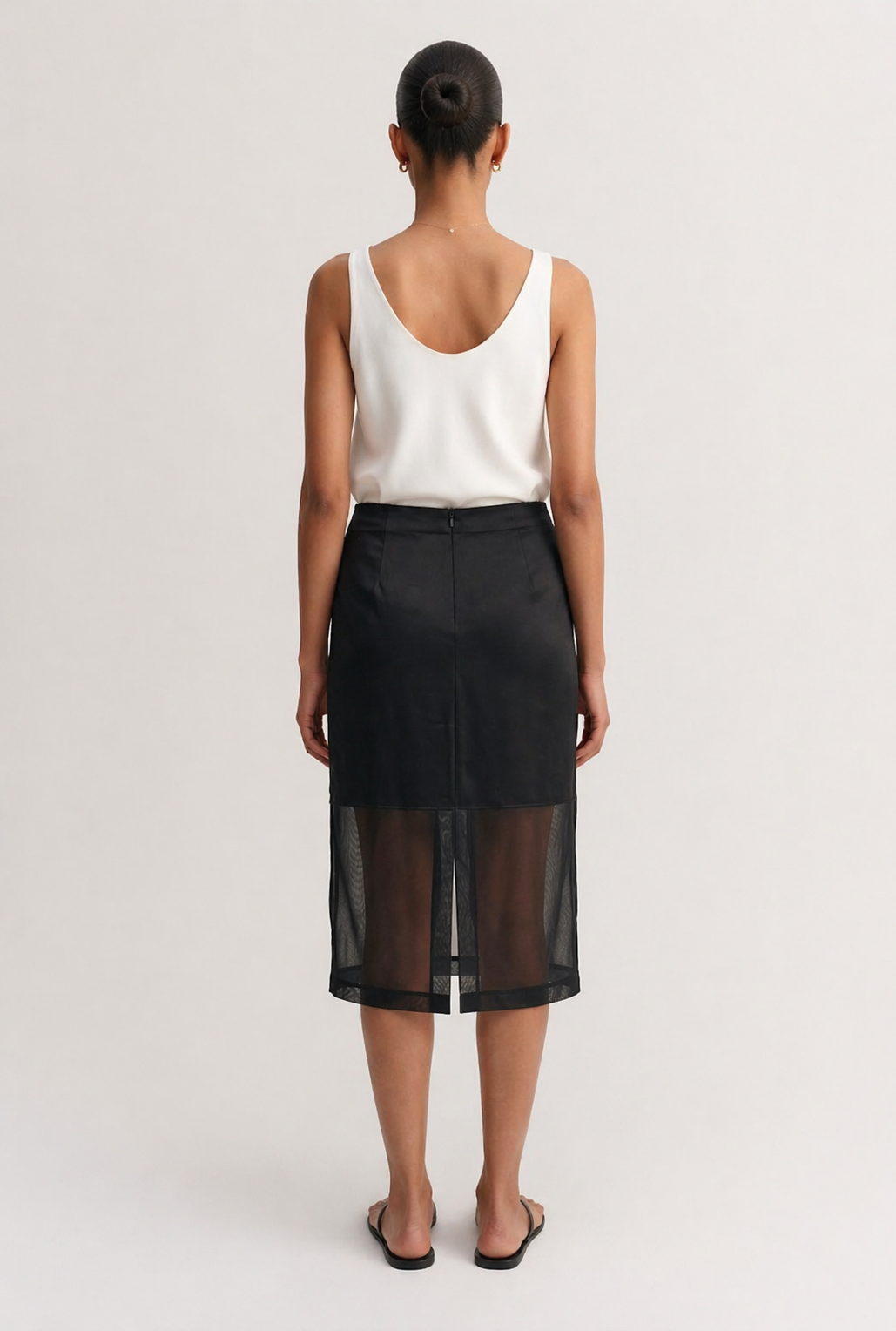 Gonna Culotte in Voile di Seta