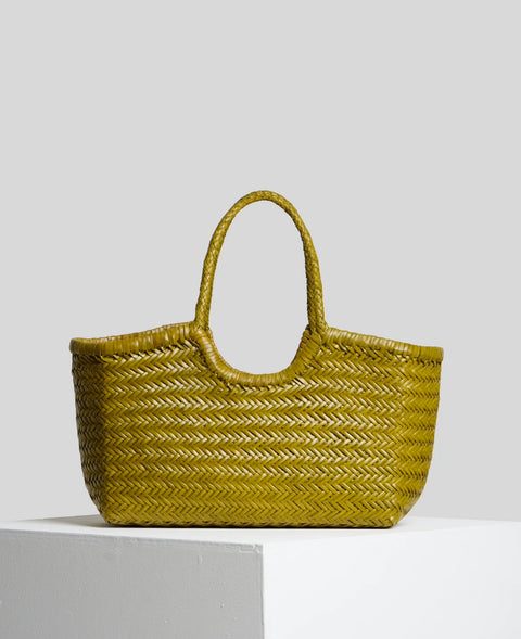 Borsa Panier Pelle Lime