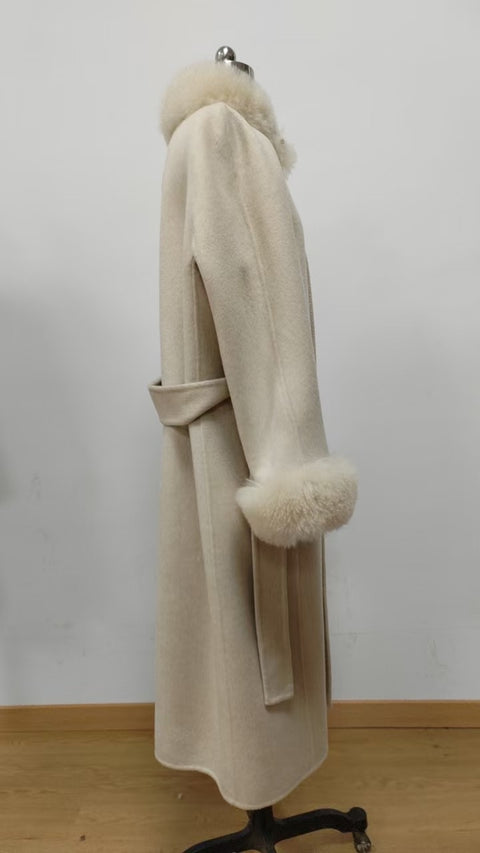 Cappotto Bianca Burro