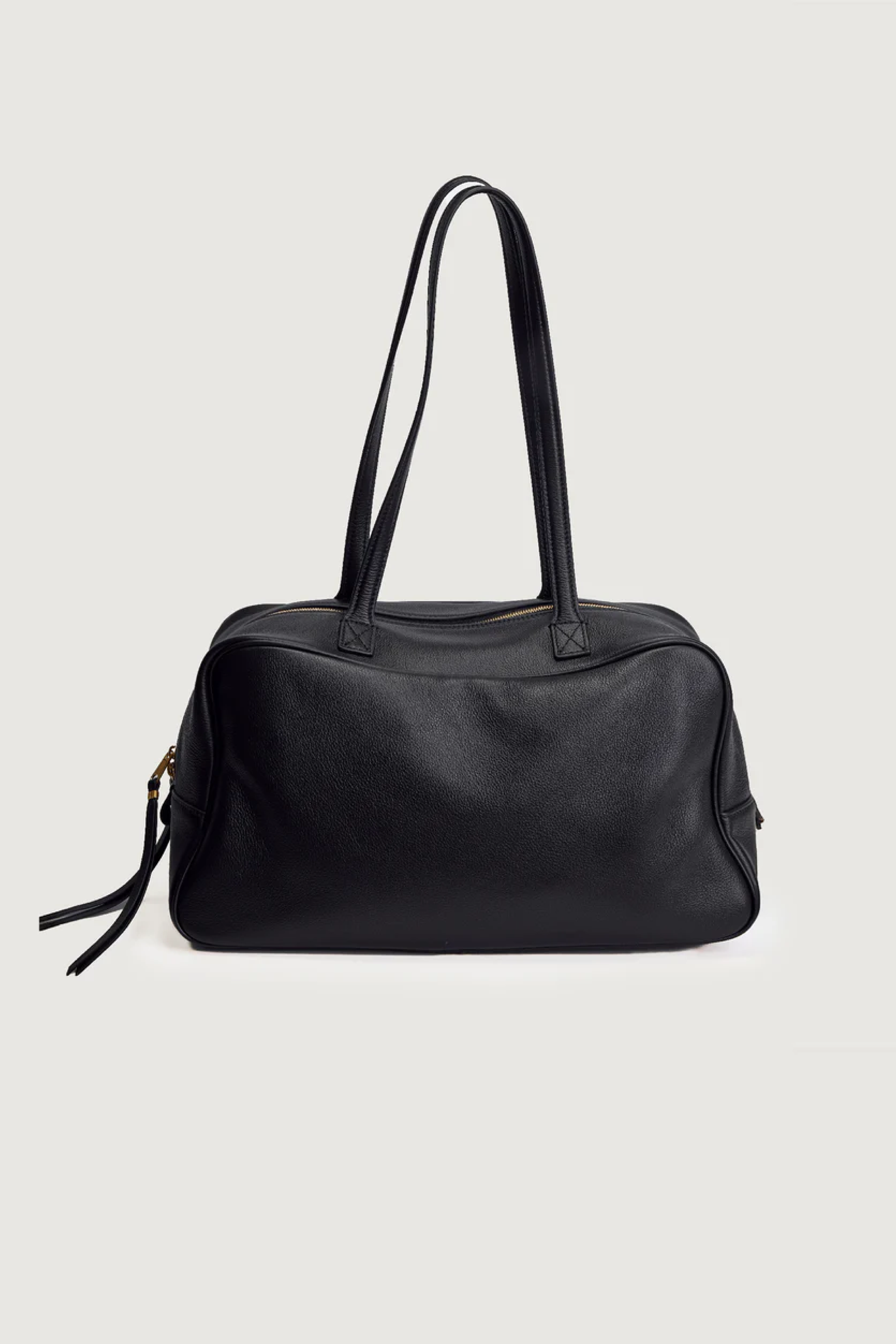BOWLING BAG – Borsa in Pelle Strutturata
