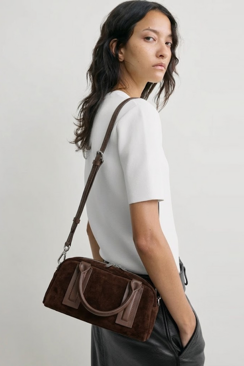 MINI SUEDE BAG – Borsa in Pelle Scamosciata