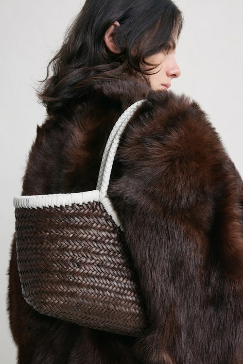 WOVEN TOTE – Borsa Intrecciata in Pelle