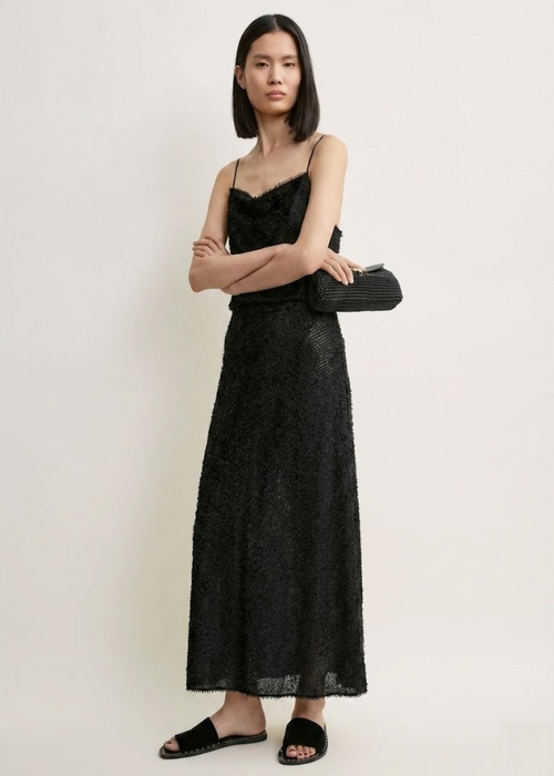 Abito in Viscosa Texture