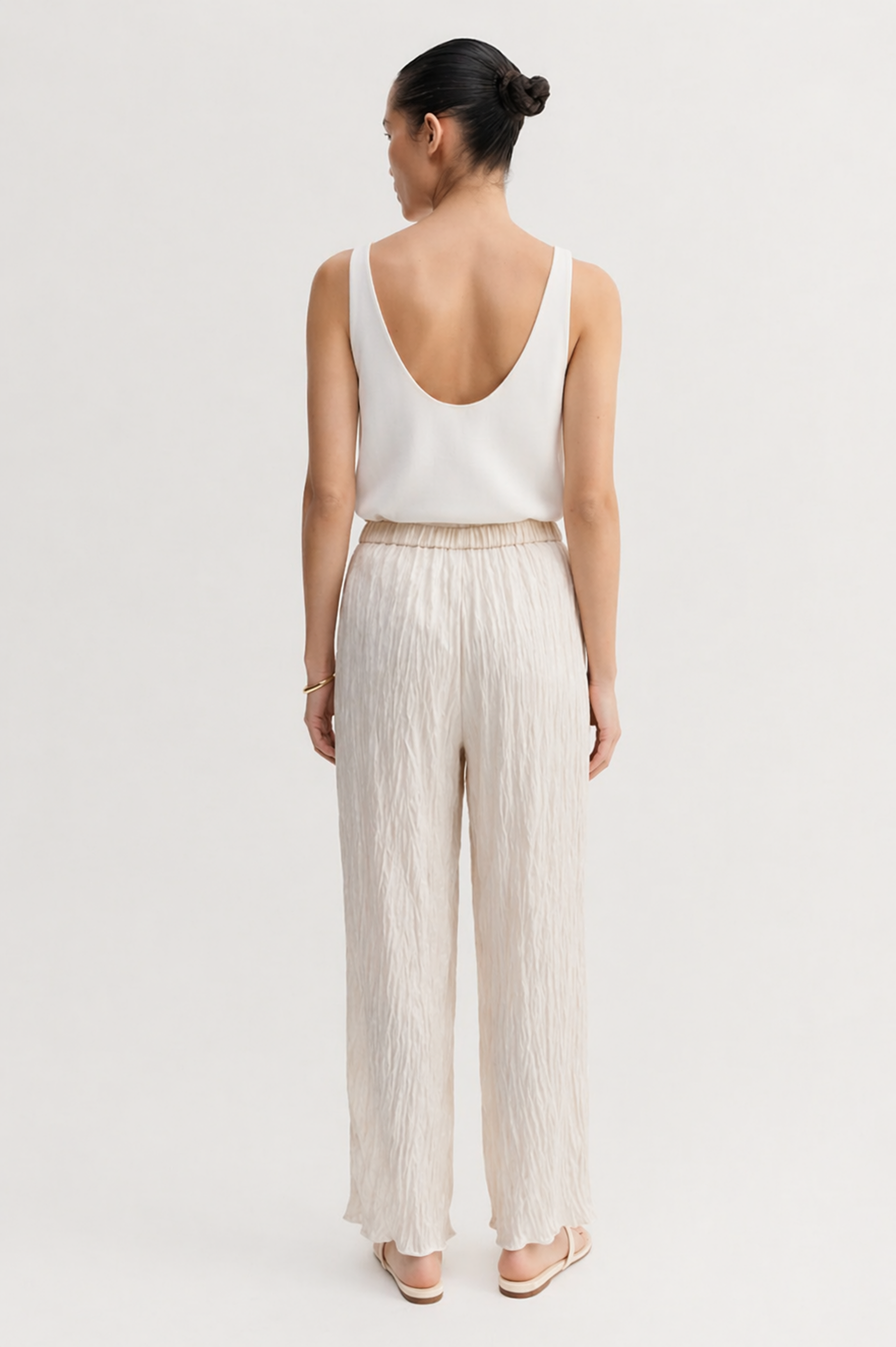 Pantalone Increspato in Lyocell