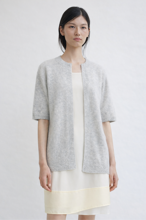 Open Knit Short Sleeve