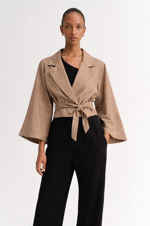 SAND – Trench Corto in Modal