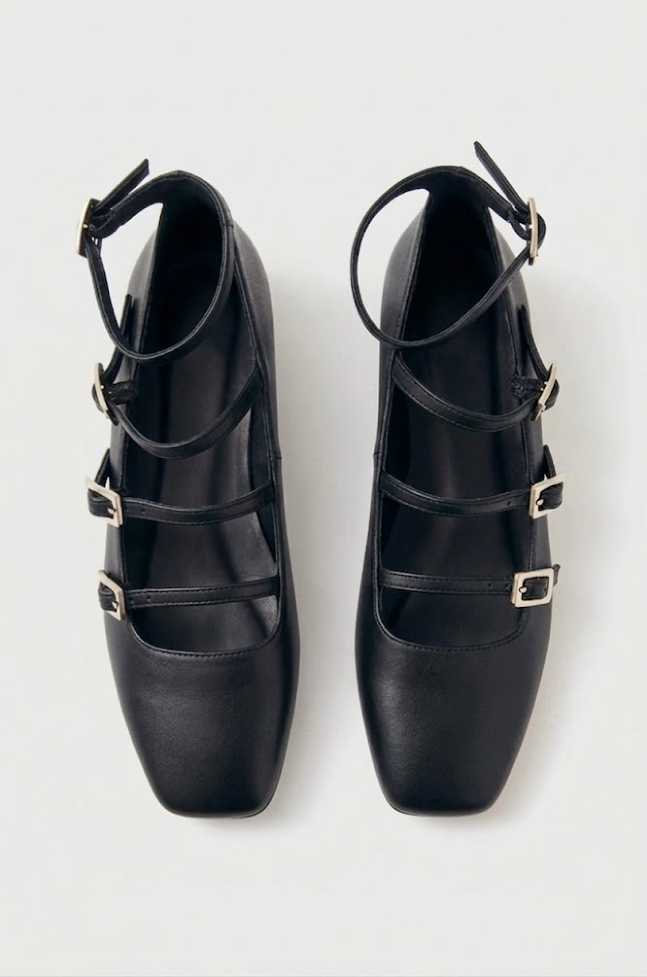 STRAP BALLET – Ballerina in Pelle con Cinturini