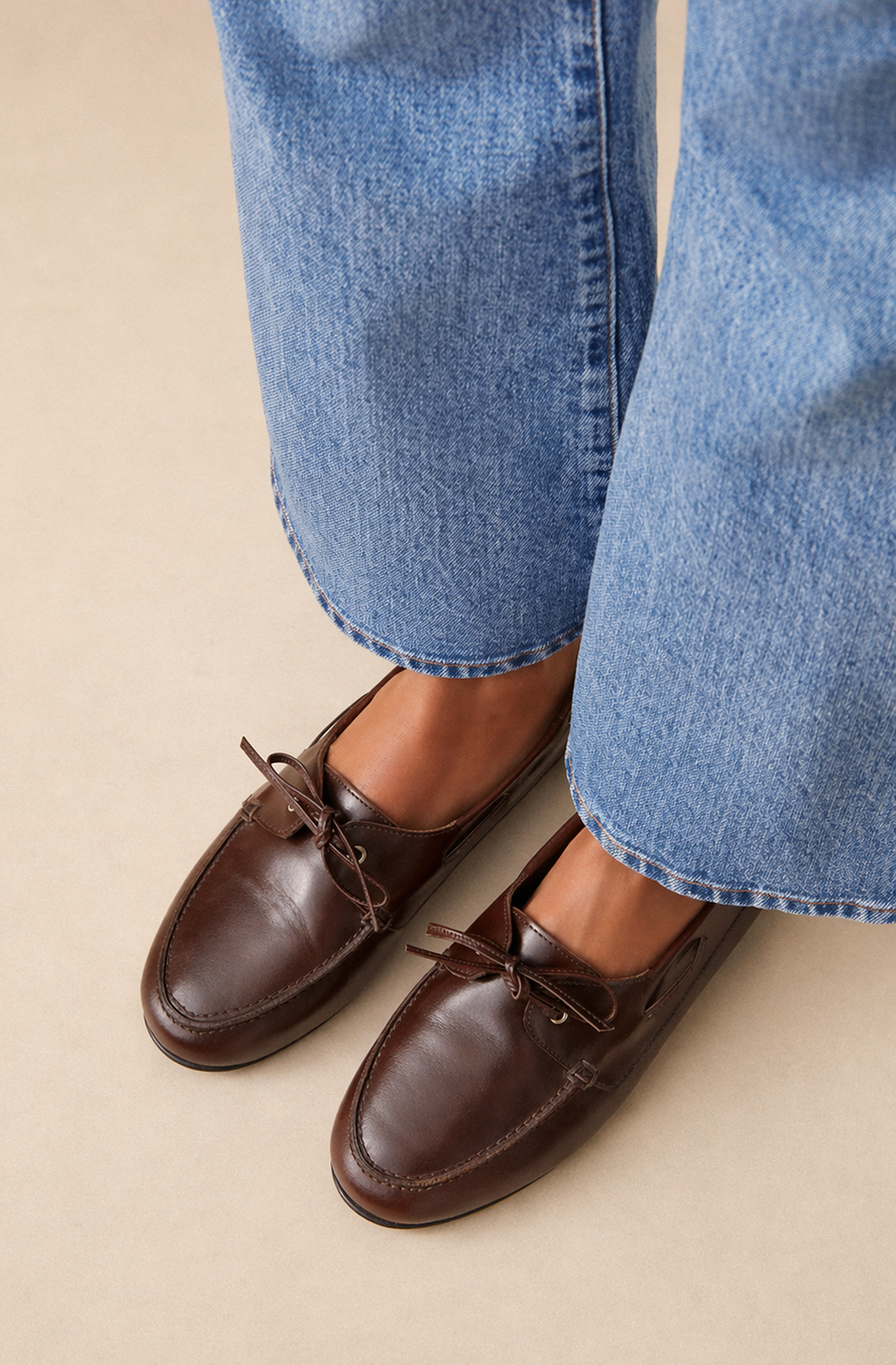 [Leather Chocolate Brown]