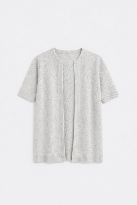 Open Knit Short Sleeve