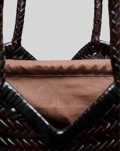 MONET – Borsa Intrecciata in Pelle