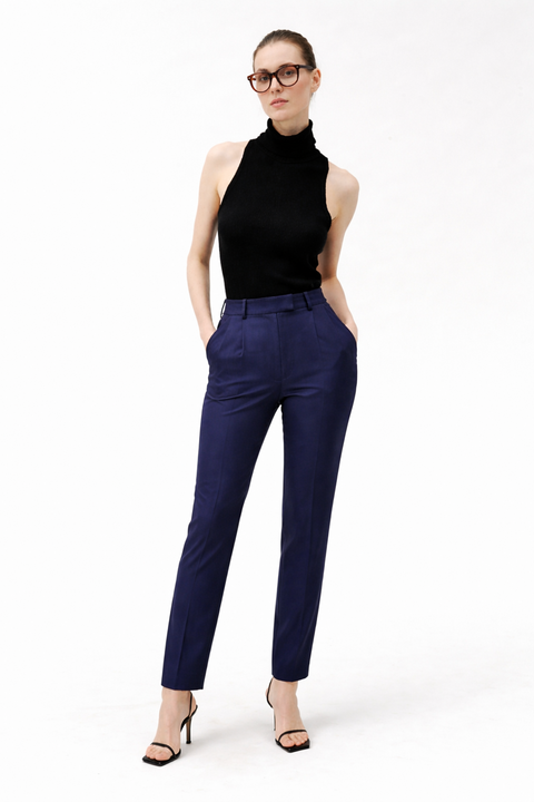 LUMIÈRE – Pantalone Sartoriale in Viscosa